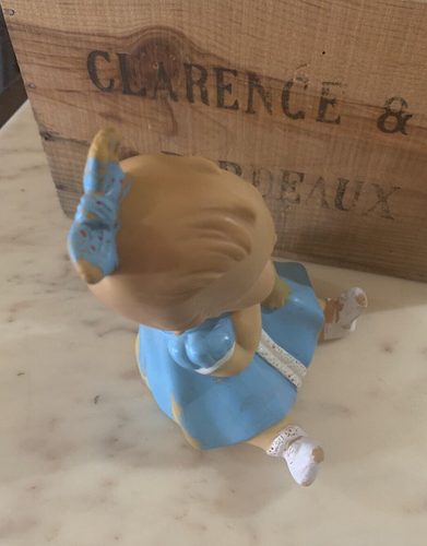 VINTAGE 21cm RUBBER TOY baby BIMBA SEDUTA RUBBERTOYS no ledra ledraplastic 1960s - Imagen 7 de 11