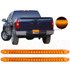 2pcs Amber 23 Led Light Bar Stop Turn Tail Brake Light Trucks Trailer 17 Sealed 2pcs Amber 23 Led Light Bar Stop Turn Tail Brake Light Trucks Trailer 17 Sealed