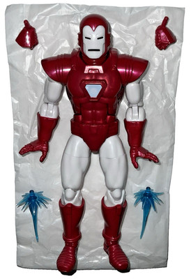Marvel Legends IRON MAN 6'' Figure Silver Centurion West Coast Avengers Amazon