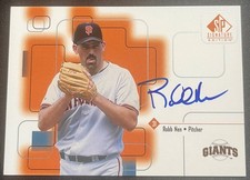 1999 SP Signature Edition -Autographs Robb Nen #RN San Francisco Giants