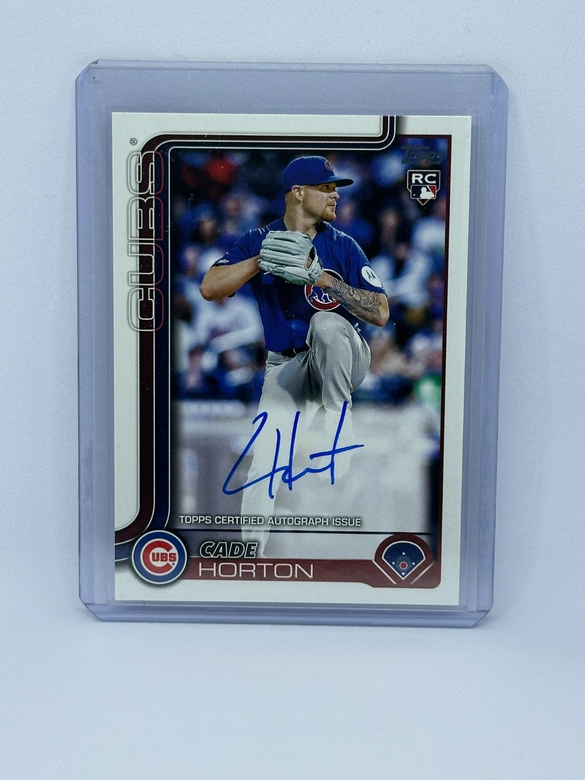 2025 Topps Update Series - Flagship Real One Autographs Cade Horton #US140 (AU,