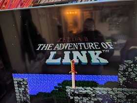 Cartucho NES Zelda II: The Adventure of Link Gold. Aut&eacute;ntico. Probado.