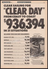 ON A CLEAR DAY YOU CAN SEE FOREVER Original 1970 Trade AD / poster Streisand