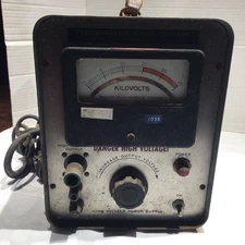 Vintage High Voltage Power Supply Tube Type Precise Measurements Company