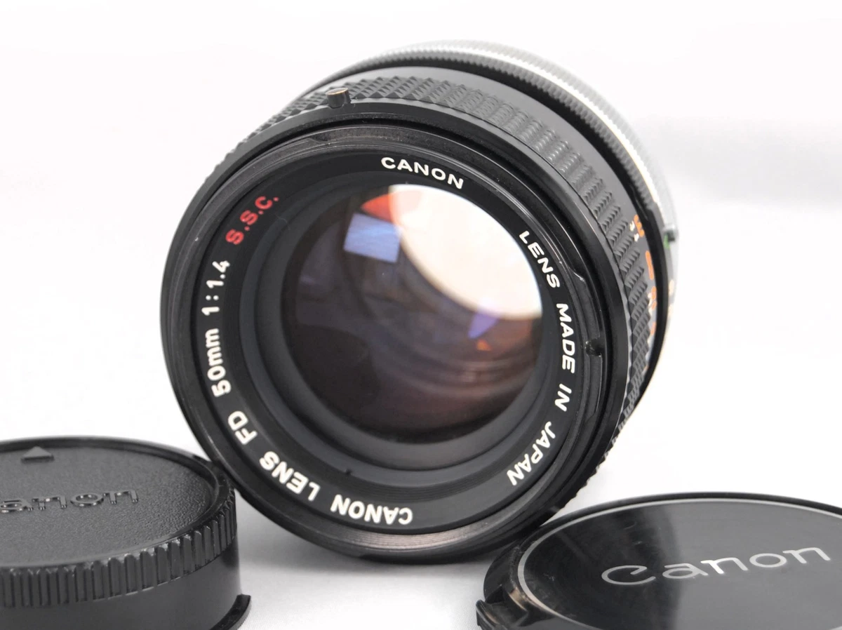 Canon FD 50mm f/1.4 Camera Lenses for sale | eBay