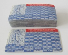 Lot of 25 ZIP CODE State Abbreviations 1960's VARI-VUE Lenticular Cards