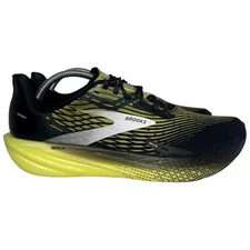 Brooks Hyperion Max Men’s Size 10 Racing Running Shoes Black Yellow 110390
