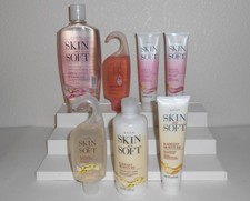 Avon Skin so Soft Lot Soft Sensual Bath Oil Hand Cream Radiant Moisture Shower