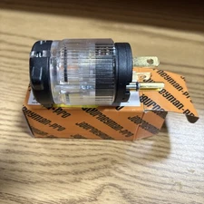 2pk-Journeyman pro two pole, 3 wire 20amp lighted plug New