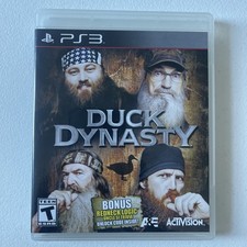 Duck Dynasty PS3 SONY PlayStation 3 2014 VIDEO GAME Complete ACTIVISION
