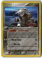 2007 Aggron 1/108 Reverse Holo Rare Stamp Power Keepers Pokemon NM Front/LP Back on eBay