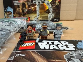 LEGO Star Wars 75153 AT-ST Walker 3 Minifigures 449 Pieces With Box Pre-Owned