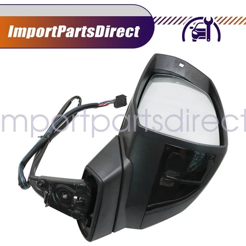Left Side Mirror for 2018-2024 Audi Q5 SQ5 Power Fold BSM Memory 15wires BLACK