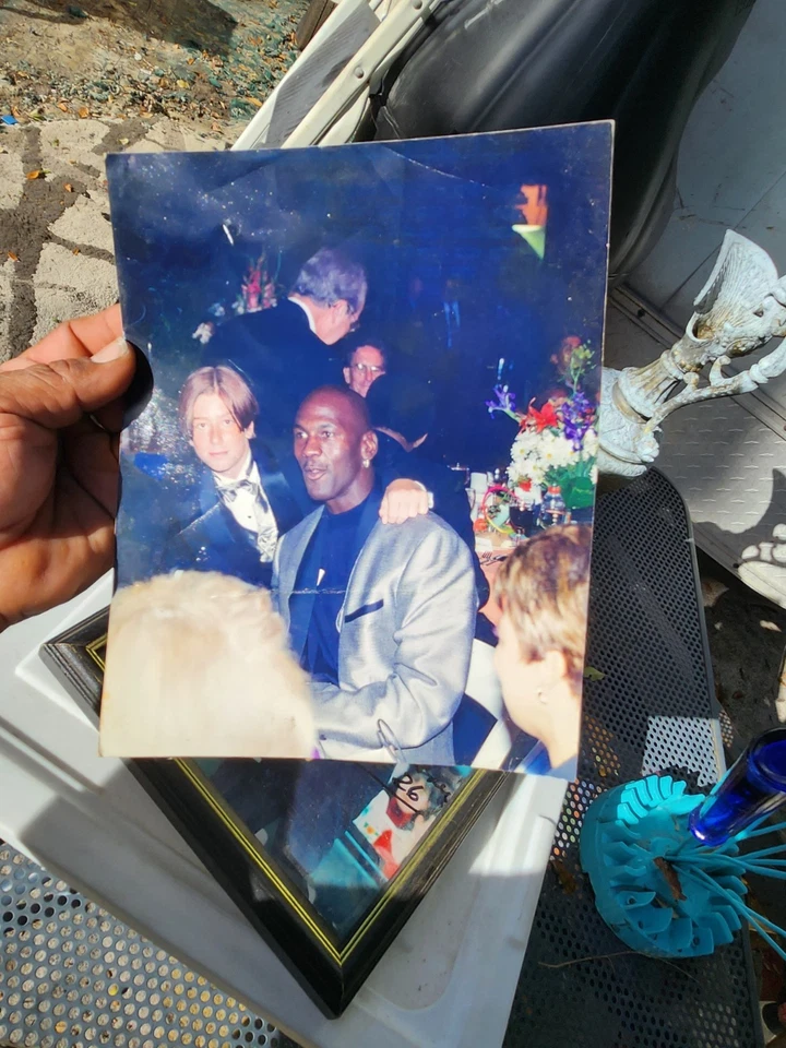 2 фотографии с Майклом Джорданом баскетбол Chicago Bulls NBA - Изображение 3 из 4