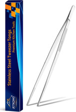 12 Inch Kitchen Tweezers Cooking Tweezer Tongs, Stainless Steel Food Tweezers...