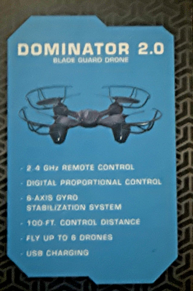 Radio Shack Dominator 2.0 Drone Quadcopter w/ Blade Guard R/C UAV Brand New - Image 3 of 4