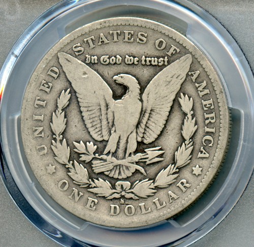 1895 S Morgan Silver Dollar PCGS G 6 - Picture 4 of 4