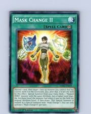 Yu-Gi-Oh TCG Mask Change II SDHS-EN019 1st Edition Regular Common Card Played LP