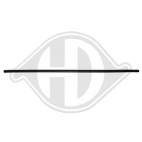 1X Zier /Schutzleiste TüR Diederichs 1812423 FüR Opel Hinten Links