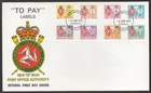 Isle of Man 1975 FDC Postage Dues