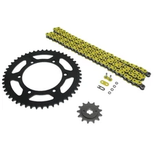 Yellow O Ring Chain & Sprocket Black 13/50 110L fits 2005-2014 Yamaha TT-R230