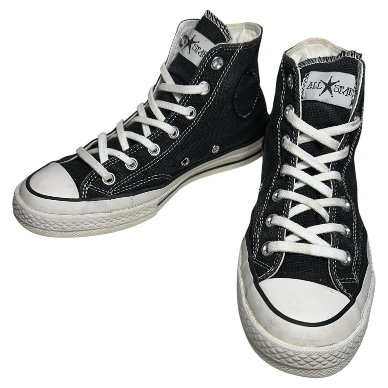 Converse x Stussy Men’s Size 6 Black White Chuck 70 High A01765C Shoes Sneakers