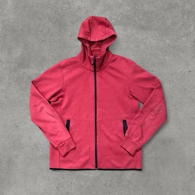 Uniqlo red and black zipup tech Jacket Men's Size Medium