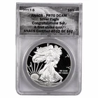 2017S American Silver Eagle $1 Congratulations Set ANACS PR 70 DCAM
