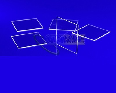 1PC JGS1 FUSED SILICA   GLASS SHEET DOUBLE SIDED POLISHING 50*50 #jd