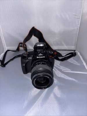 ジャンク SONY α DSLR-A230 デジタル 一眼レフ カメラ Sony Alpha a230 10.2MP Digital SLR Camera - Black (Body Only) for