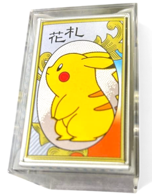 Nintendo Pokemon Hanafuda Playing Cards 2013 Pikachu Limited