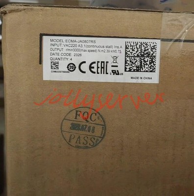 1PC NEW Delta ECMA-JA0807RS Servo Motor