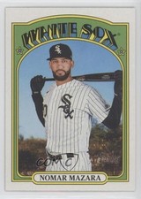 2021 Topps Heritage Nomar Mazara #202 1s3