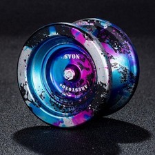 Professional Metal Aluminum Alloy Yoyo with 10 Ball Bearing High Speed Kid Toy