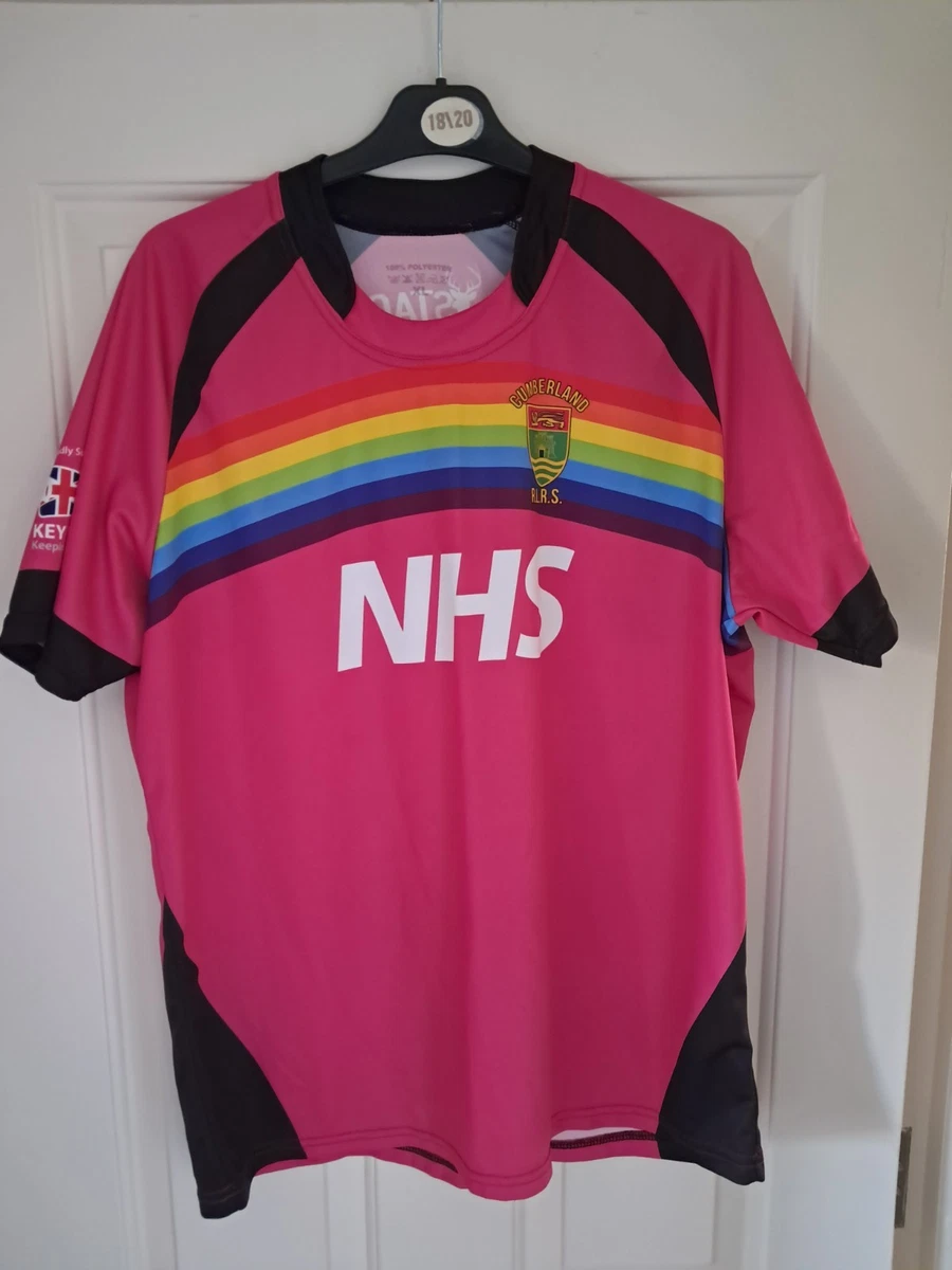 Maillot rugby HOWARD HINTON SEVENS 2022 25 ans arbitre referee shirt jersey XXL