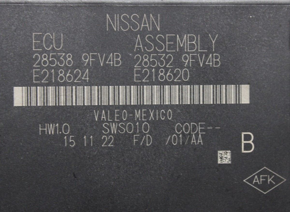 NISSAN TITAN PARK ASSIST SENSOR SONAR CONTROL MODULE NISSAN TITAN PARK ASSIST SENSOR SONAR CONTROL MODULE
