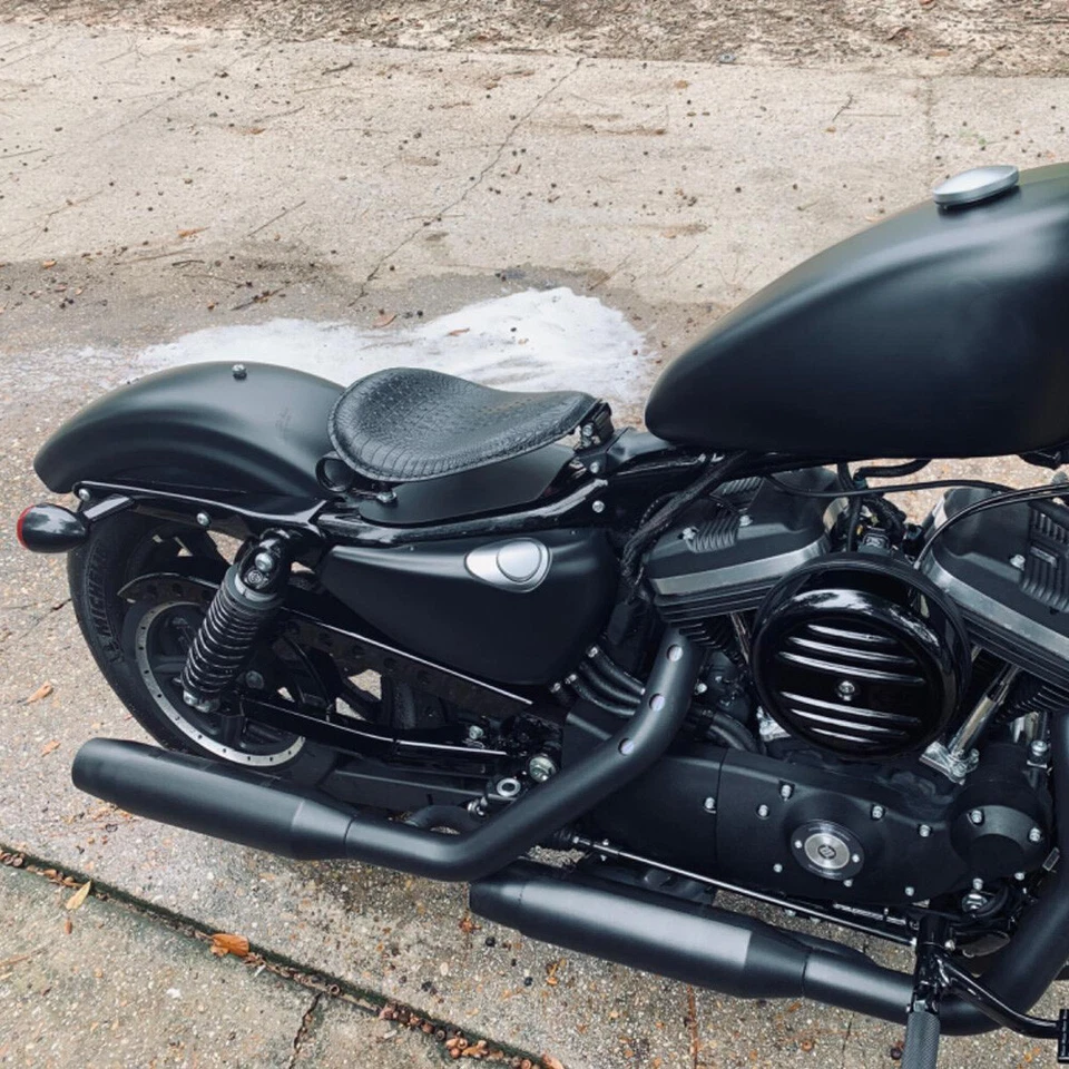 Sillín base asiento solo muelle moto bobber para Suzuki Savage 650 LS650 S40 Foto 3 de 4