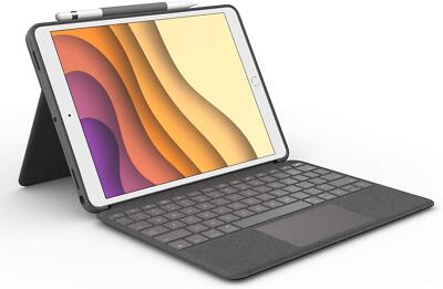 Logitech QWERTY Italienisch COMBO TOUCH für iPAD iPad 7. Gen / 8. Gen,Trackpad
