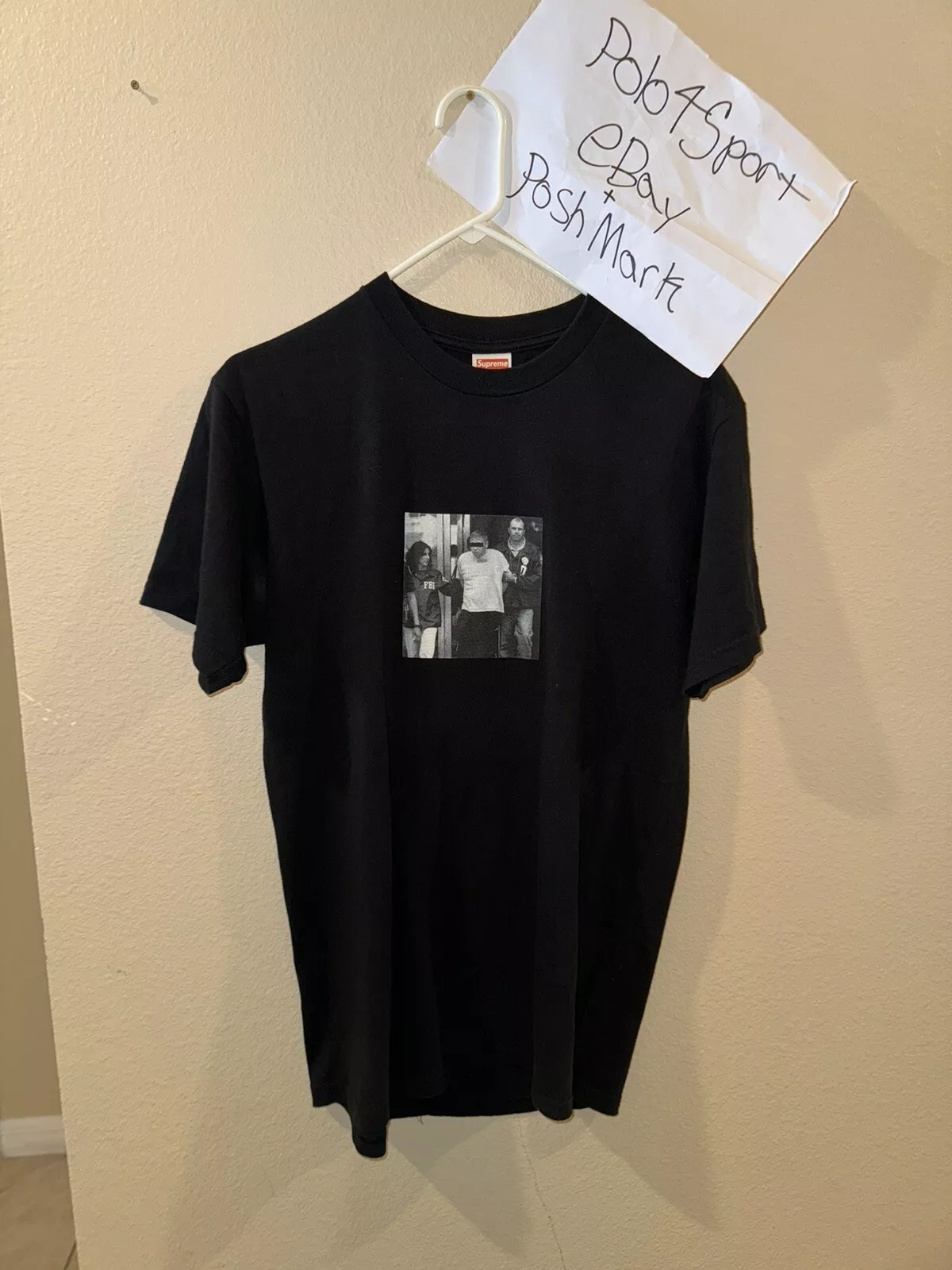 Authentique Supreme Illégal Business Controls America TEE SHIRT 2005 Taille M OBO