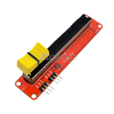 10K Linear Slide Potentiometer Module Dual Output For Arduino Electronic Block