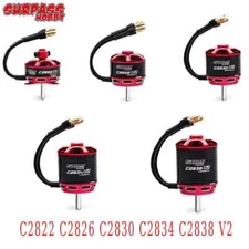 Surpass Hobby Outrunner Brushless Motor C2822 2826 2830 2834 2838 V2 for RC FPV