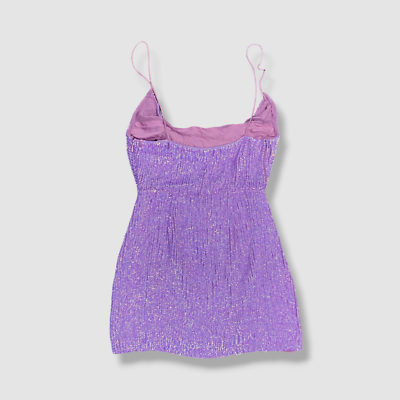 purple retrofete dress retrofete Clarisse Dress in Amethyst