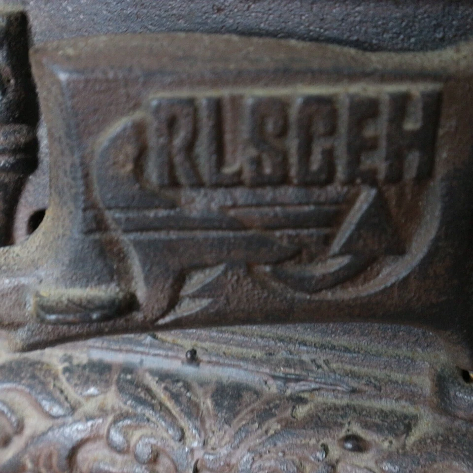 ancien jouet fourneau cuisiniere cuisine en fonte RLSCEH complet MAISON POUPEE - Photo 4/4