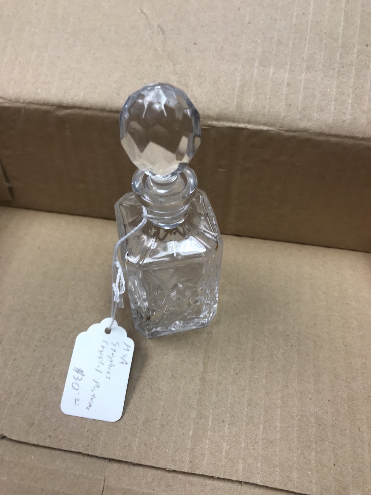 STEPHENS of Portugal Marked Crystal Decanter eBay