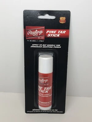 Rawlings Pine Tar Stick auf Baseballschlägergriff auftragen für verbesserte Griffkraft - Bild 1 von 4