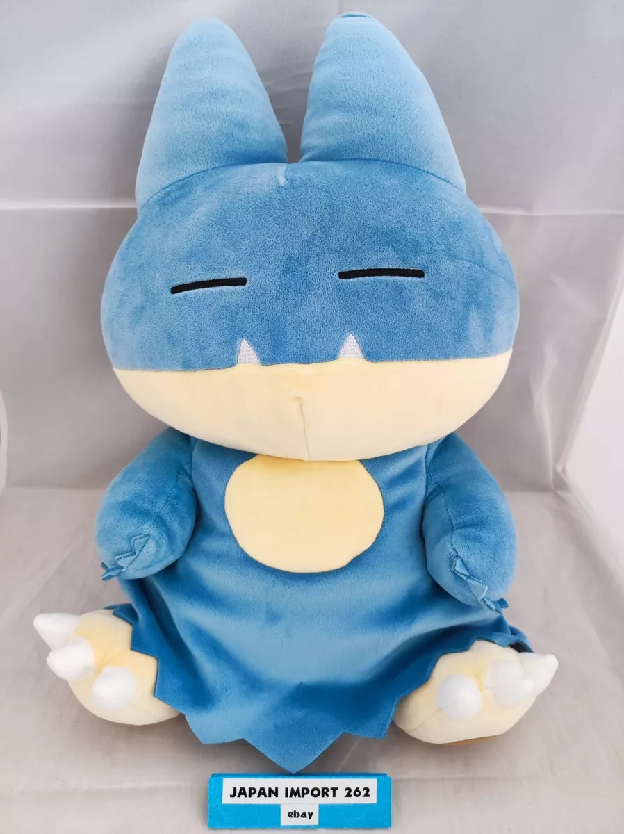 Munchlax BIG Size Cushion Plush Doll Stuffed Toy Pokemon Sanei N2