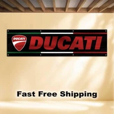 Ducati Motorcycle 2'X8' BANNER FLAG