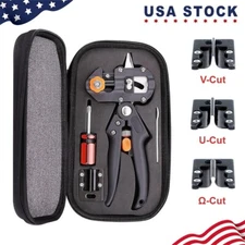 Grafting Tools, 2 in 1 Gardening Scissors Cutting Tool with Replacement Blades