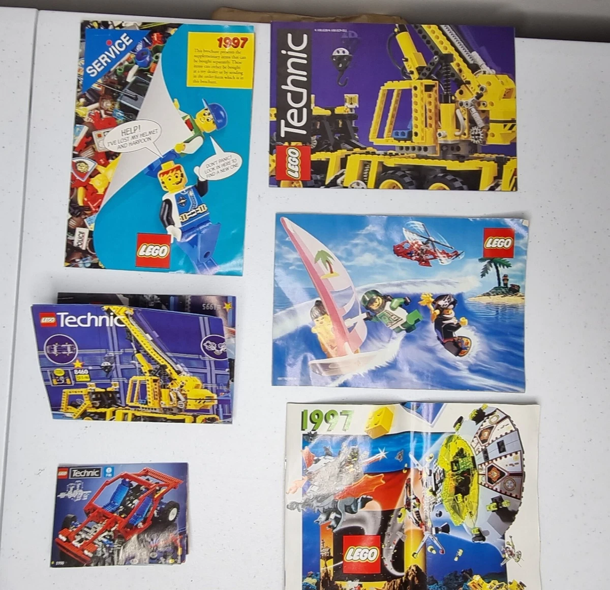 LEGO 1997 Vintage Catalogue Catalog and other promotional leaflets