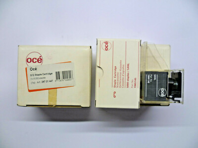 5 x 5000 Original OCE Heftklammern S12 Staple Cartridge 297 01 447 196 1965142 